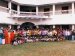 Bjoern (far left) with some teachers and pupils at the school at Paramananda Mission, Banagram, India.