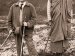 Walking towards Sri Ananda's grave on Mt.Tron together with Shanti Bhadra Thera from Ceylon some time during the 1960-ies.