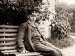Einar Beer as a boy outside his home on Uranienborg Terrasse behind the Royal Palace in then Kristiania (now Oslo).